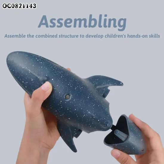2.4G Remote Control Whale Swimming Pool Accessories Toys Custom for Kids