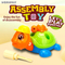 Animal Assembly Tool Kits Small Promotional Turtle Small Plastic Self Disassembling and Assembling Toy for Kids with Screws Nuts