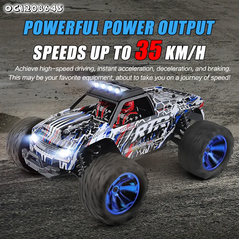 4 Wd 1: 14 Scale Remote Control RC Toy Electric High Quality Car off Road Vehicle Toys Car with LED Flash Light