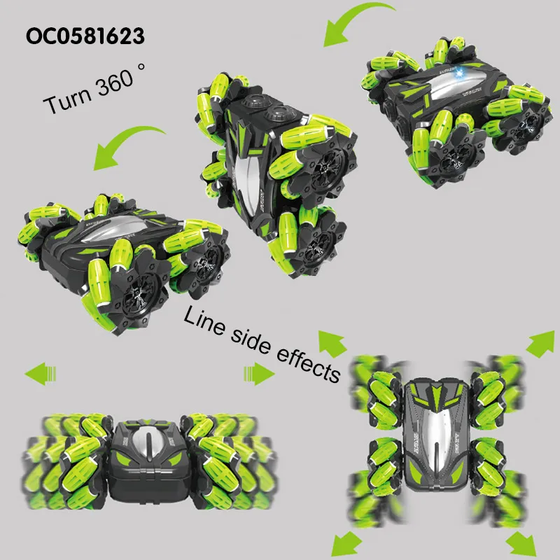 Double Sided 360 Degrees Rolling Stunt Drift Car Remote Control