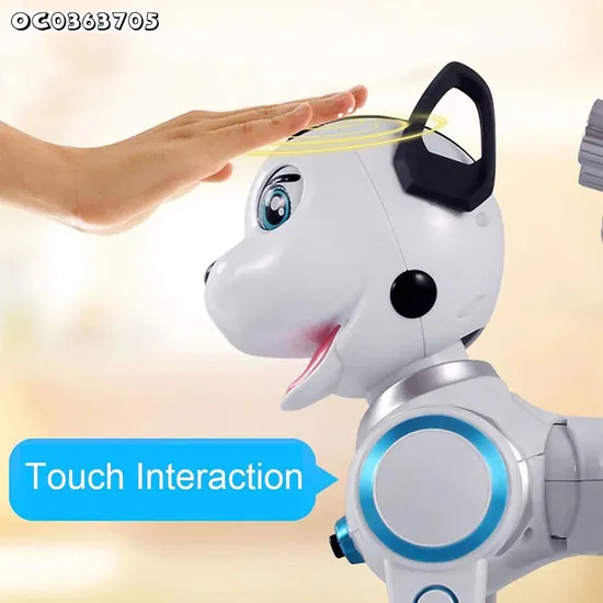 Interactive Realistic Robotic Walking Dinosaur Intelligent Voice Controlled Robot Dog Toy High Quality with Remote Control