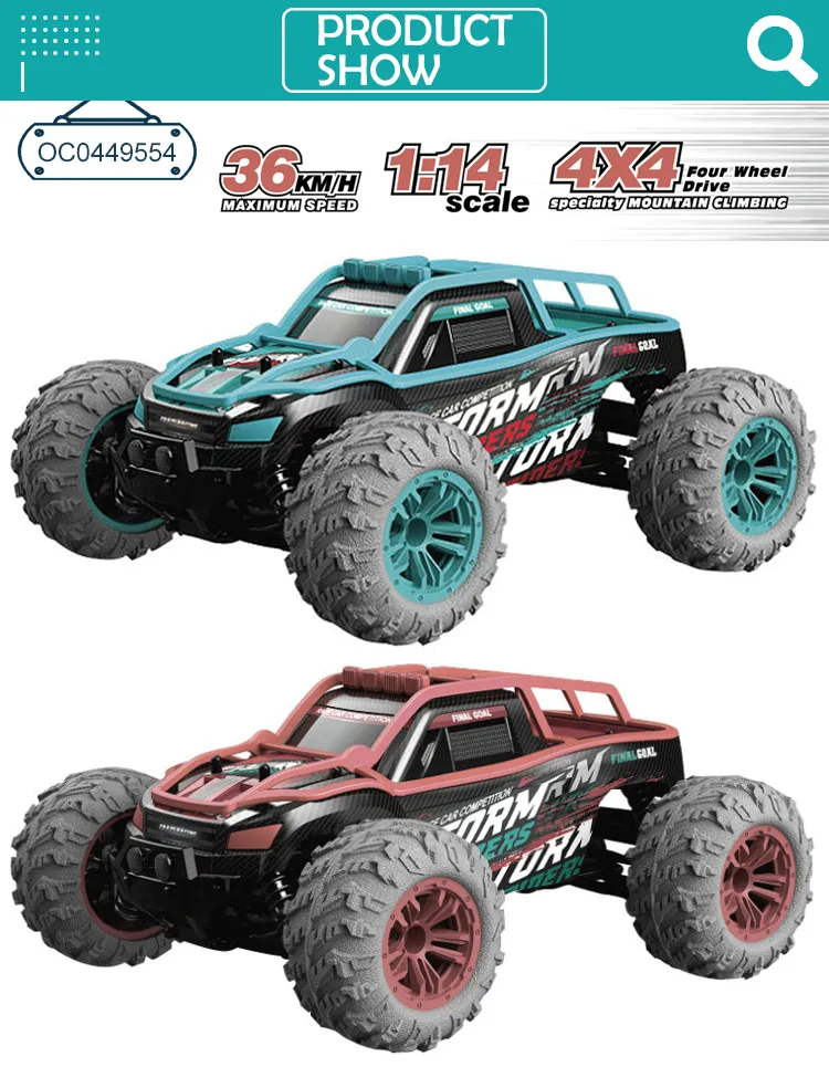 Racing Toys RC Drift 1: 14 Scale Fast High Speed off Road Remote Control RC Car for Kids