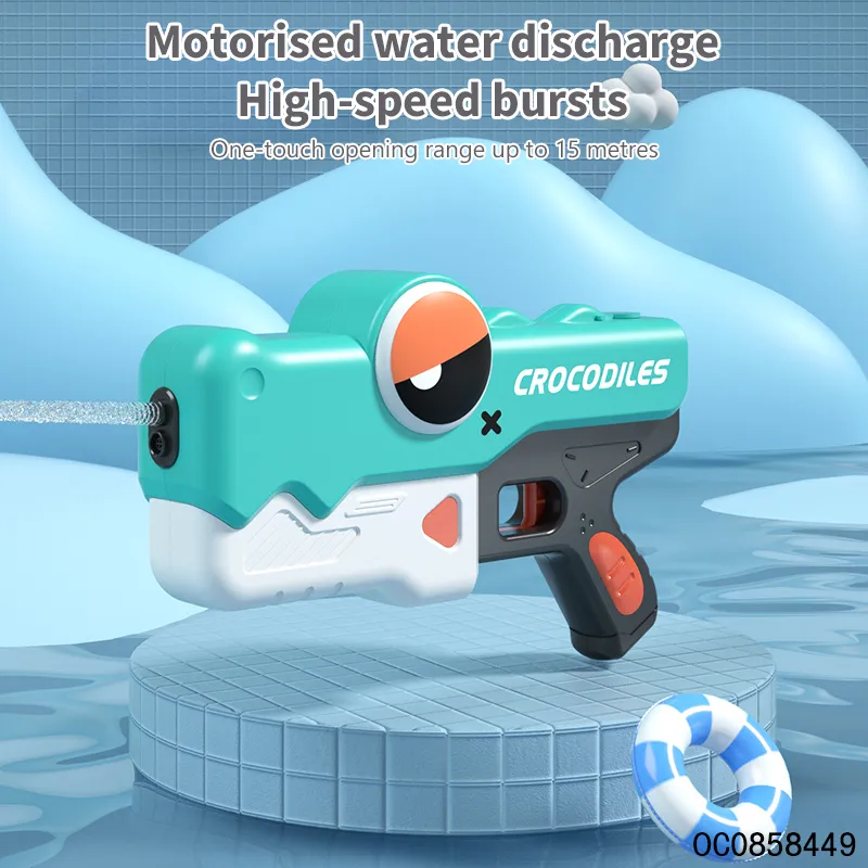 Summer Outdoor Gift Kids Toy Wholesale Large Capacity High Pressure Electric Water Gun for Children