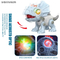 Preschool Educational Games Walking Dinosaur Triceratops Self Assembly Take Apart Flashing LED Dinosaur Toys with Lights Sound