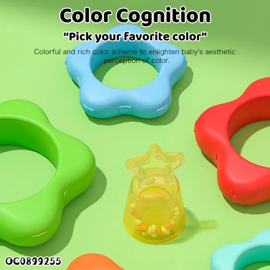 Hand Eye Coordination Stacking Rings Blocks Game Roly-Poly Baby Toys 1-3 Years