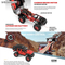 High Quality RC Drift 1: 24 Scale 4WD Remote Control Racing Car Models Climbing off Road Vehicle Toy Car