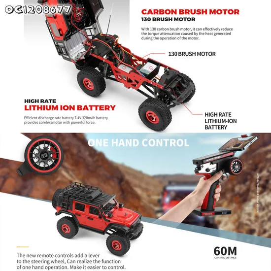 High Quality RC Drift 1: 24 Scale 4WD Remote Control Racing Car Models Climbing off Road Vehicle Toy Car