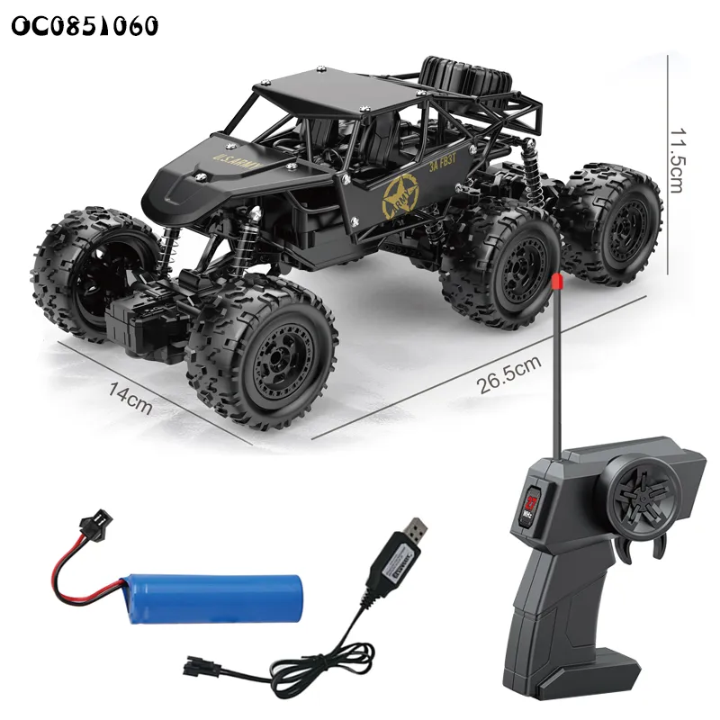 1: 14 Wholesale Stunt off Road 4WD High Speed Remote Control Diecast Toys Metal RC Cars