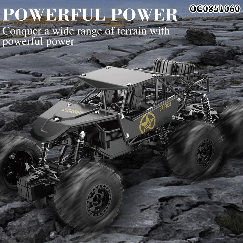 1: 14 Wholesale Stunt off Road 4WD High Speed Remote Control Diecast Toys Metal RC Cars