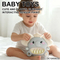 Trending Products 2026 New Arrival Baby Stuffed Animal Hanging Musical Sound Electronic Piano with Teether Soft Plush Rattle Toy