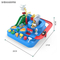 Hand Eye Coordination Toys Handheld Slot Car Race Tracks Sets for Boys Car Adventure Game Desktop Toys Anti Stress for 3 Age Kid