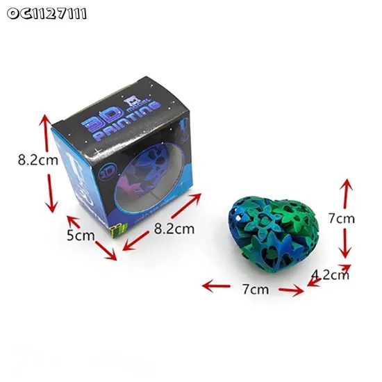 Custom Shapes Promotional Stress Relieving 3D Fidget Cube Ball Squeeze Toys Boys Games Metal Stainless Steel for Kids Adults