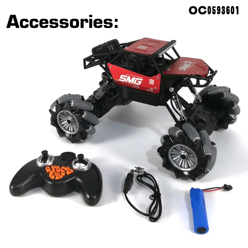 Electric Stunt 1/4 Scale Hand Gesture Drift RC Stunt Alloy Model Car Toys