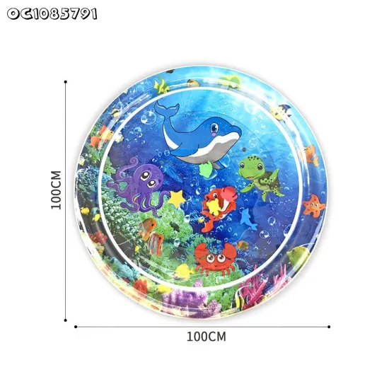 Non Toxic Sensory Play Mat Safety Cooling Tummy Time Waterproof Activity Gym Water Play Mat