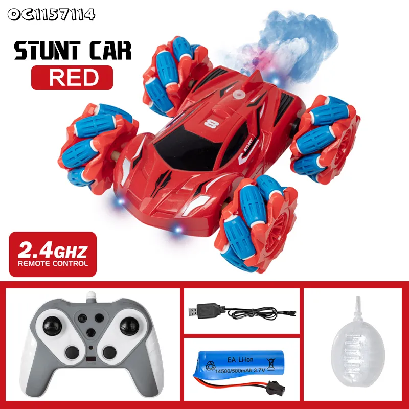 Hobby Grade Lighted up Gift Cheap Wholesale Fancy RC Stunt Cars Remote Control Toys Car for Boys