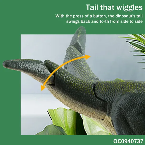 Dinosaur Shape Decompression Electronic Fidget Plastic Toy Gun for Boys with Sound and Light