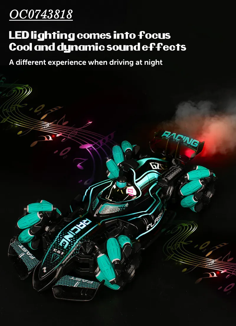 1: 14 Electric Scale 9CH Mist Spray Super RC Remote Control RC Model Cars for Boys