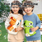 Wholesale Summer Beach 2026 Trendy Children Handled Electric Animal Cute Rechargeable USB Bubble Machine Toys Gun for Kids