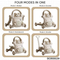 Modern Cheapest Price Music Cartoon Bear Wholesale New Designed Montessori Wheels Handle Infant Baby Push Walker