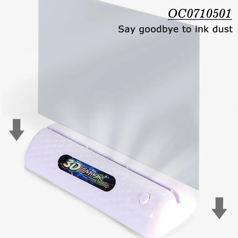 Montessori Smart Magic 3D Glasses LCD Light Wholesale Magnetic Drawing Writing Board for Kids