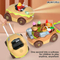 Wholesale Mini Pretend Play Cooking Set Fast Food Children's Plastic Kitchen Toys for Kids