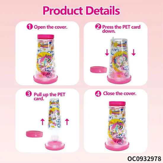 Custom Plastic New Toys Kids Cute Montessori Educational Handmade Popular DIY Toys for Girls