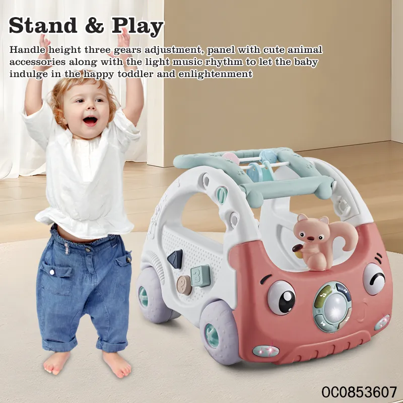 Early Education Kids Wholesale New Designed Wheel Educational Baby Walker with Music