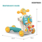 New 4 in 1 Multifunction Push Musical Wholesale Designed Educational Infant Standing Baby Walkers Toy