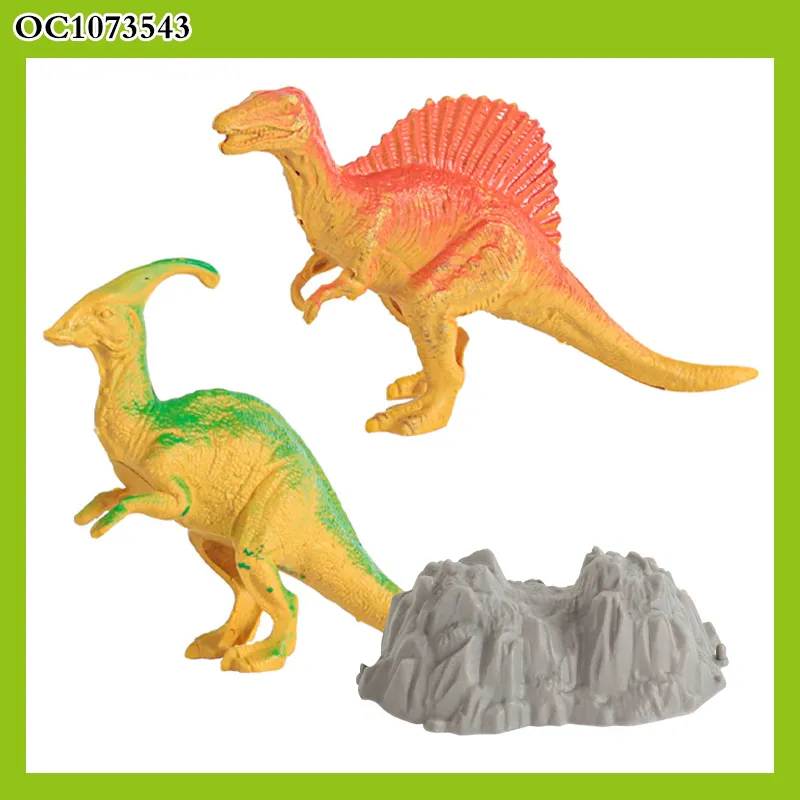 Wholesale Boys PVC Plastic Biq Dinosaur Toy Kids Assemble Soft Bullet Games Plastic Toys Gun