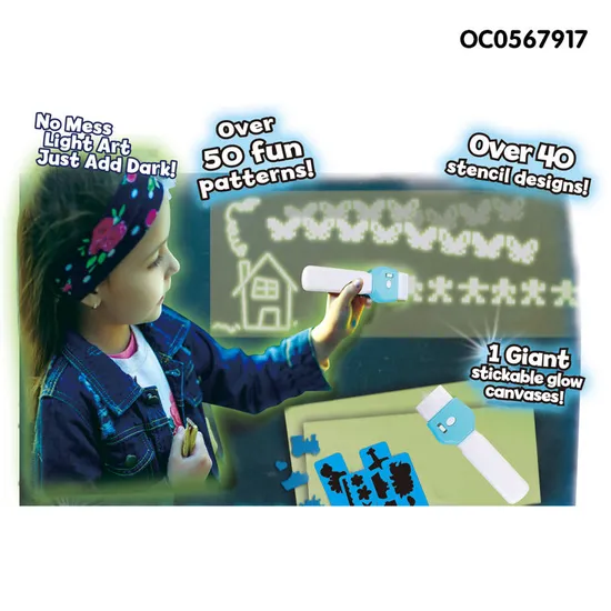 Montessori LED Luminous Interactive Whiteboard Magnetic Writing Drawing Board