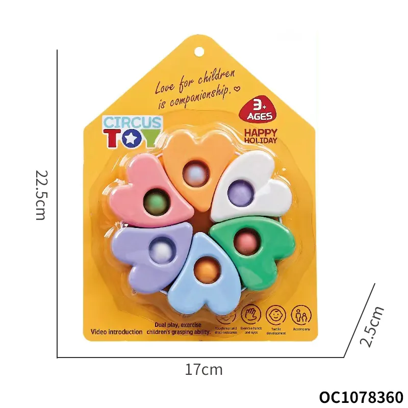 Baby Kids Children Games Customizable Anti Stress Fidget Tactile Hand Eye Coordination Training Toy Bubble Press Button Toy