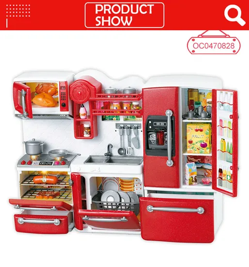 Wholesale Pretend Plastic Children House Hold Mini Plastic Kitchen Play Toy Set