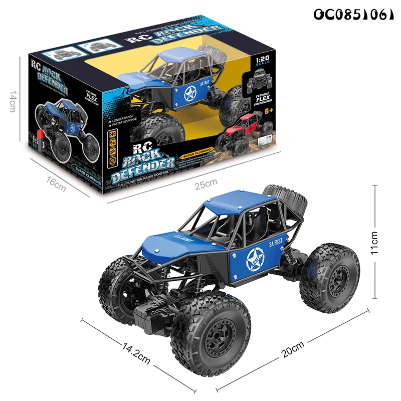 off Road Remote Control Metal Scale 1: 20toy Car for Kids