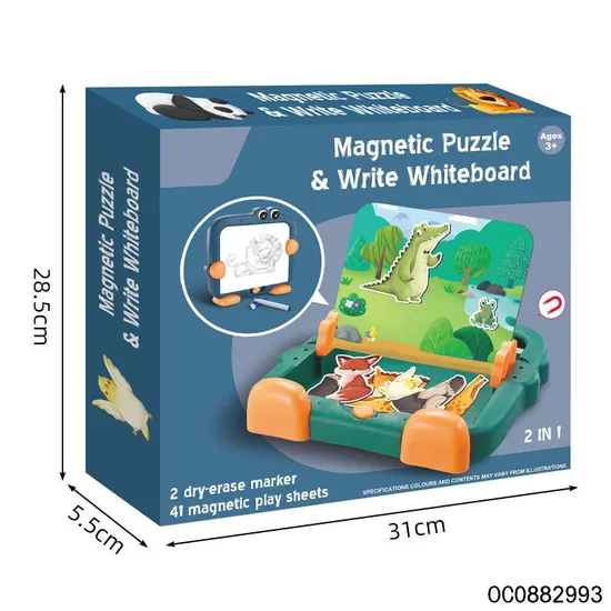 Writing Wholesale Montessori Tablet Drawing Board Toys Kids Children's Magnetic Popular Puzzle Early Education Toy