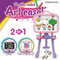 Montessori Creative Double Sided Drawing Board Whiteboard and Chalkboard Kids Children Educative Toys