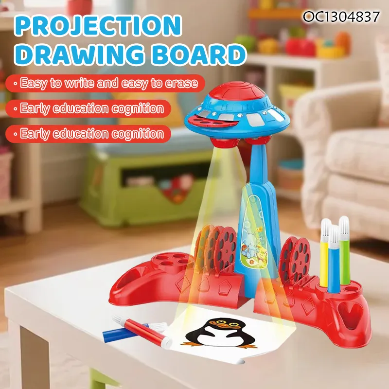 Wholesale Montessori LED Light up Machine Early Educational Toy Kids Smart Writing Drawing Board