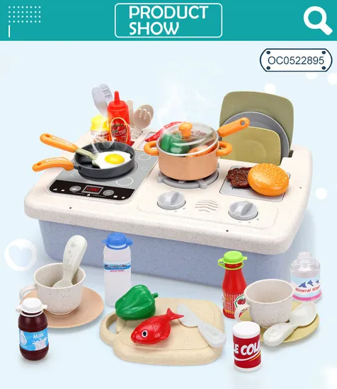 Wholesale Mini Simulation Cooking Kitchen Pretend Role Play Toys Set for Kids