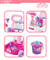 Pretend Play and Preschool Cleaning Tools Trolley Play Tool Set for Children