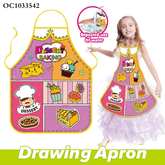 Wholesale Educational Handmade Custom Art Kids Popular DIY Doodle Drawing Waterproof Paint Washable Coloring Mats Toys for Children