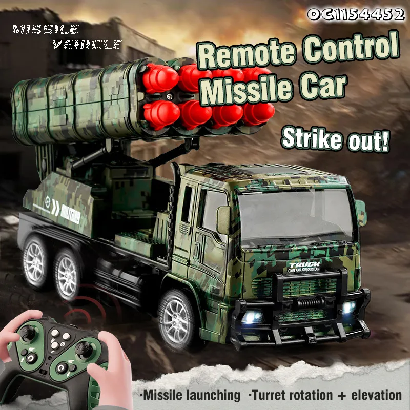 High Quality Remote Control Car Toys Truck Vehicle Soft Electric RC Truck Toys RC Car with Light and Sound for Kids