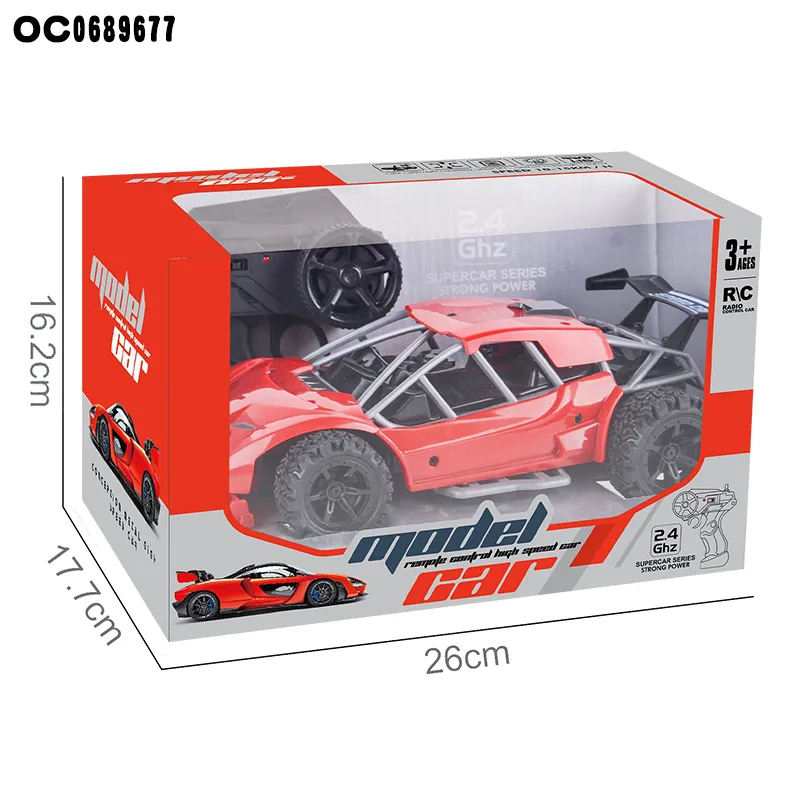 Wholesale Electric Plastic Remote Control Racing Game with High Speed Car Toys