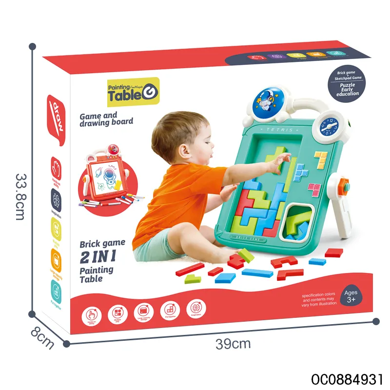 Kids Children Price Wholesale Educational Drawing Board Montessori Popular DIY Toys