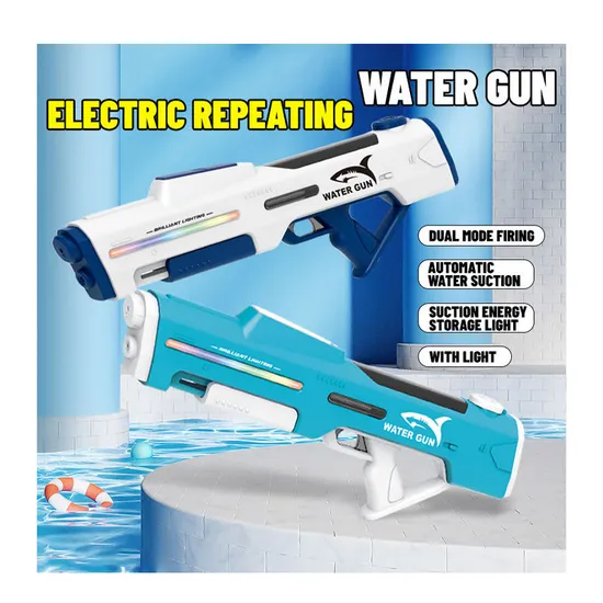 Summer Outdoor High-Capacity Electric Continuous Shoot China Waterproof Kids' Rechargeable Toy Water Gun