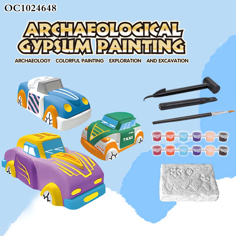 Creative Educational Drawing Toy Children Graffiti DIY Arts and Craft Plaster Painting Montessori Educational Toys for Kids