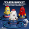 Water Rocket Launcher Garden Novelty Toys Outdoor Rocket Water Pressure for Kids Boys