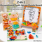 3D Ambulance Kid DIY Wooden Puzzle Toy Intelligence Early Education Vehicle Creative Montessori Toy