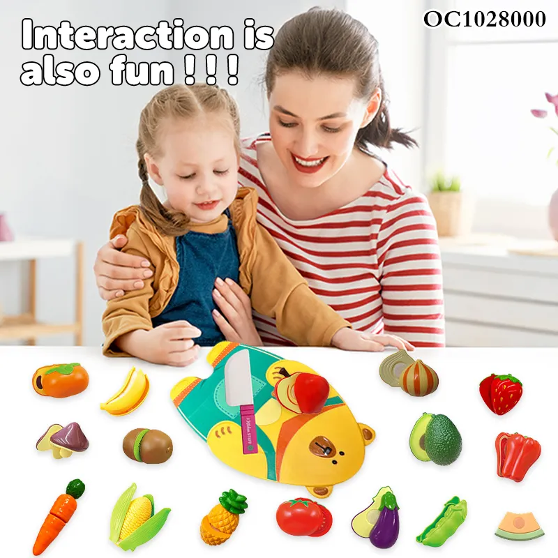 Wholesale Educational Playing Pretend Simulation Tool Cutting Fruit Children's Plastic Kitchen Plastic Toy for Kids