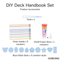 Girl Creative DIY Handmade Play Set 3D Stickers for DIY Glitter Cards Wholesale Educational Toy