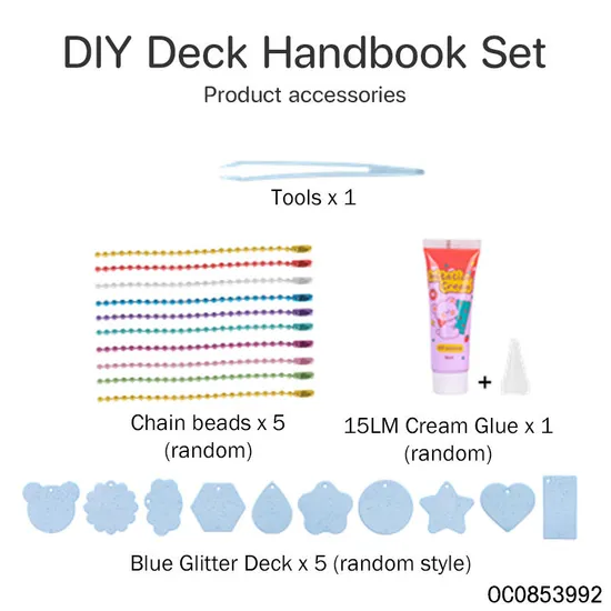 Girl Creative DIY Handmade Play Set 3D Stickers for DIY Glitter Cards Wholesale Educational Toy