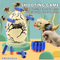 Plastic Indoor Shooting Electronic Rotating Movable Target Stand Game Dinosaur Guns Sniper Soft Bullet Toy Gun with Soft Bullet
